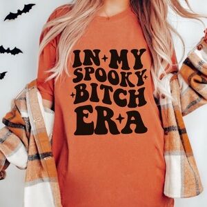 NEW Spooky B*itch Era tshirt Tee S-5X Funny Halloween